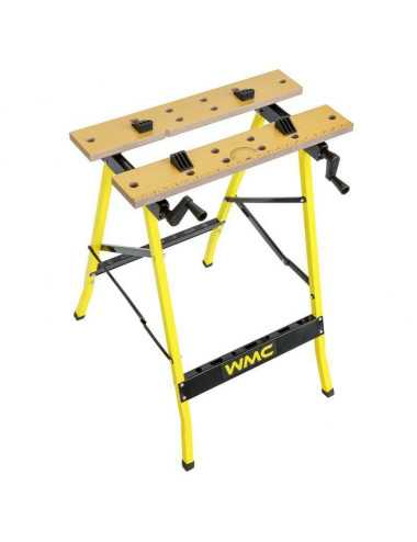 STÓŁ WARSZTATOWY METALOWY Z BLATEM ROBOCZYM 950x560x165mm WMC