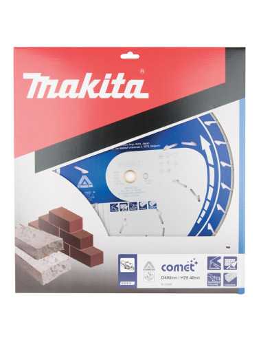 MAKITA TARCZA DIAMENTOWA 400x25,4mm SEGMENT (SUCHO MOKRO) BETON, CEGŁA