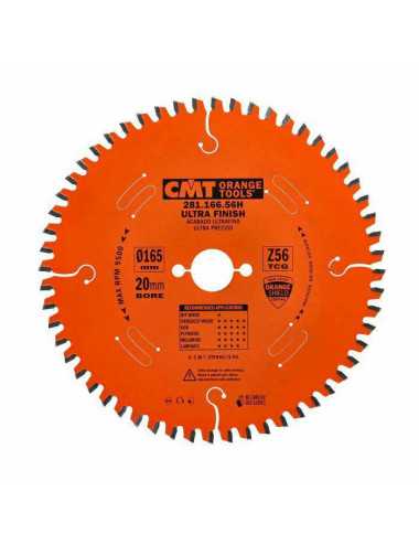 CMT PIŁA HM D=165 F=20 Z=56K P=2.2 1.6 TCG -3 kąt NEG
