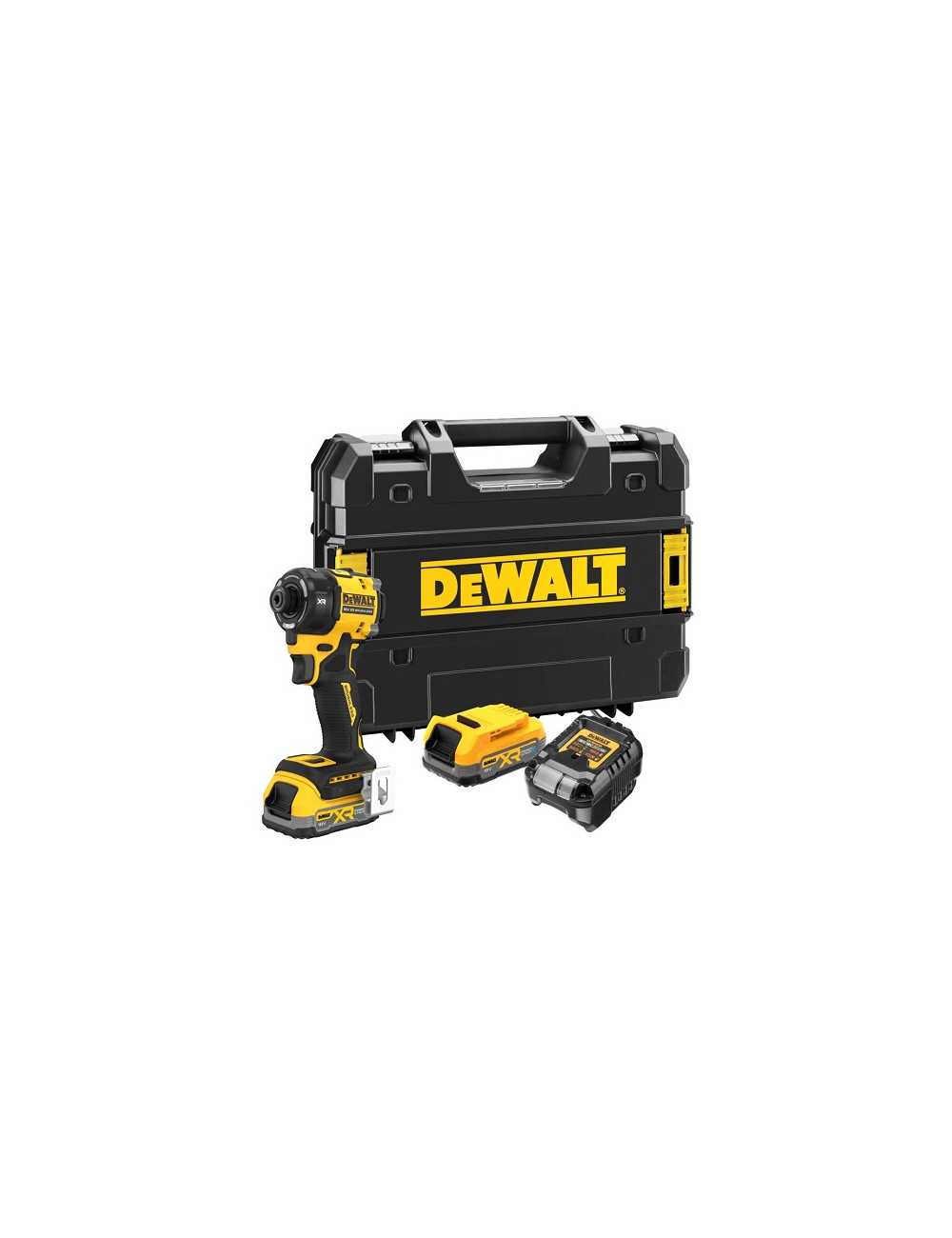 DEWALT ZAKRĘTARKA UDAROWA 18V DCF870E2T 2x1,7Ah POWERSTACK 56Nm HYDRAULICZNA TSTAK
