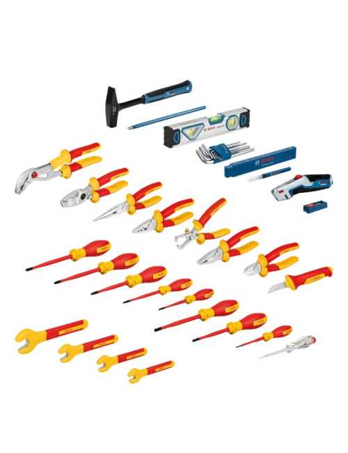 BOSCH ZESTAW NARZĘDZI VDE 37szt. DLA ELEKTRYKA