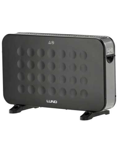 LUND GRZEJNIK KONWEKTOROWY 2000W CZARNY