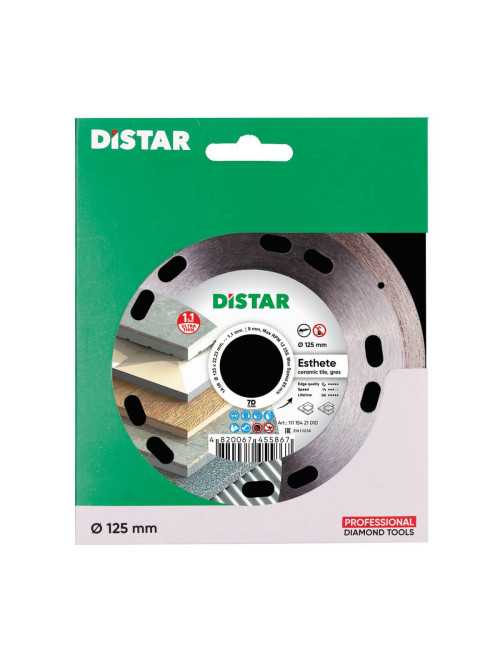 DISTAR TARCZA DIAMENTOWA ESTHETE 125 x 1,1 x 8 x 22,23mm