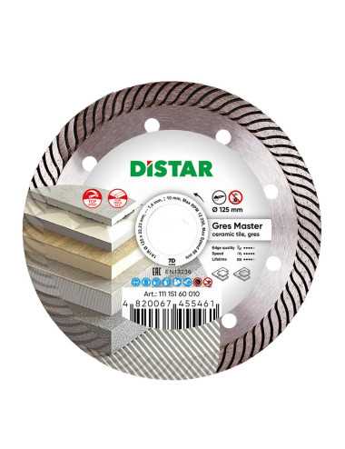 DISTAR TARCZA DIAMENTOWA GRES MASTER 125 x 1,4 x 10 x 22,23mm
