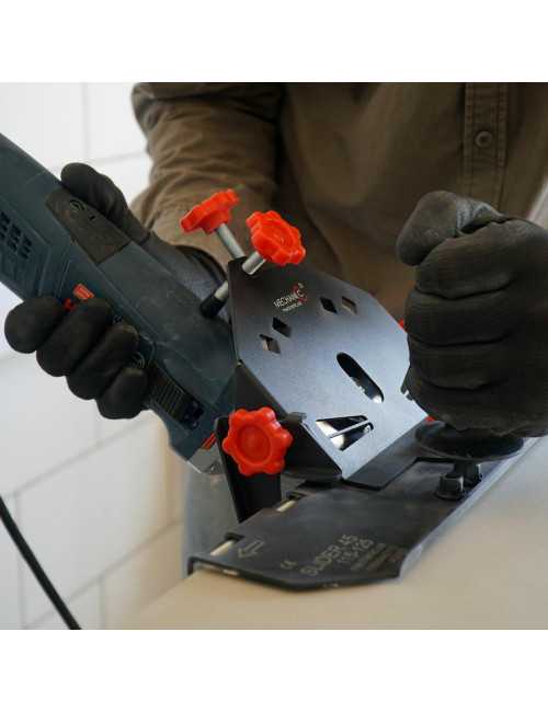 DISTAR PRZYSTAWKA DO CIĘCIA POD KĄTEM 45° MECHANIC SLIDER 45 DO SZLIFIERKI KĄTOWEJ