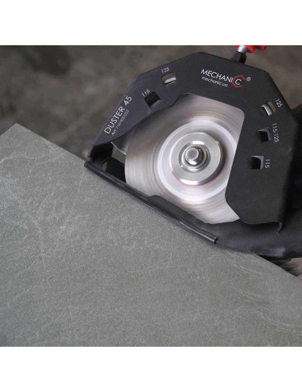 DISTAR PRZYSTAWKA ODSYSAJĄCA DO SZLIFIERKI KĄTOWEJ DUSTER 45 115mm-125mm