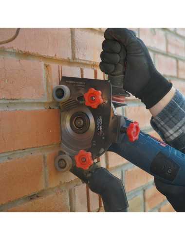 DISTAR PRZYSTAWKA BRUZDUJĄCA DO SZLIFIERKI KĄTOWEJ AIRCHASER  115mm-125mm