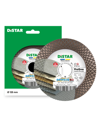 DISTAR TARCZA DIAMENTOWA PRO GRES 125 x 1,9 x 8 20 x 22,23mm
