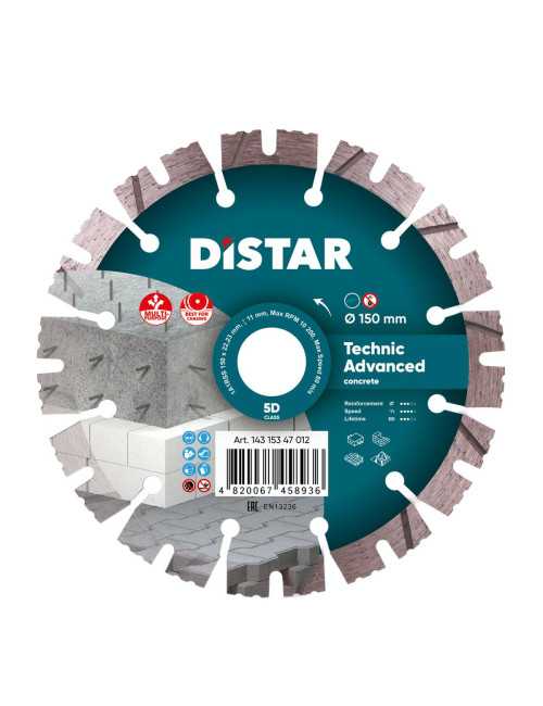 DISTAR TARCZA DIAMENTOWA TECHNIC ADVANCED 150 x 2,3 1,5 x 11 x 22,23-12