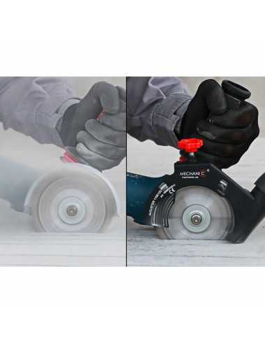 DISTAR PRZYSTAWKA ODSYSAJĄCA DO SZLIFIERKI KĄTOWEJ AIRDUSTER 115mm-125mm