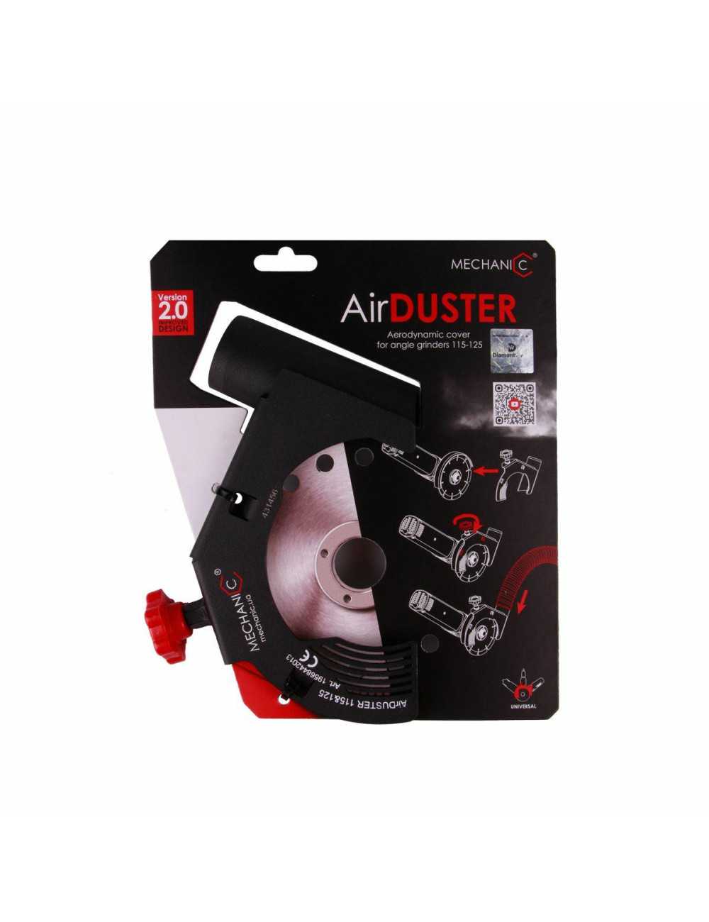DISTAR PRZYSTAWKA ODSYSAJĄCA DO SZLIFIERKI KĄTOWEJ AIRDUSTER 115mm-125mm
