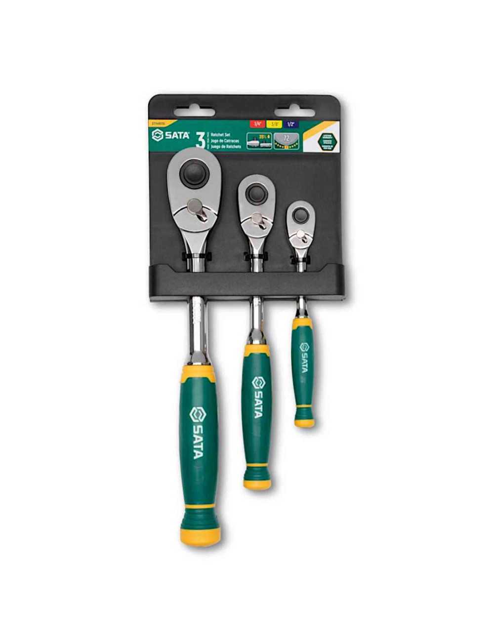 SATA ZESTAW GRZECHOTEK 1 4",3 8",1 2" 72z