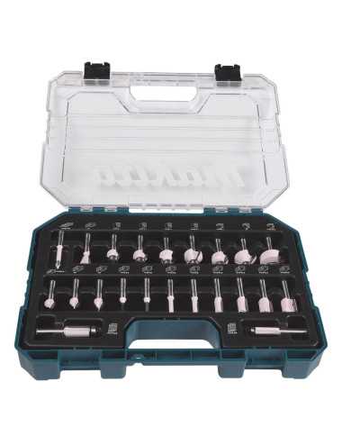 MAKITA FREZY UNIWERSALNE 8mm ZESTAW 22szt.