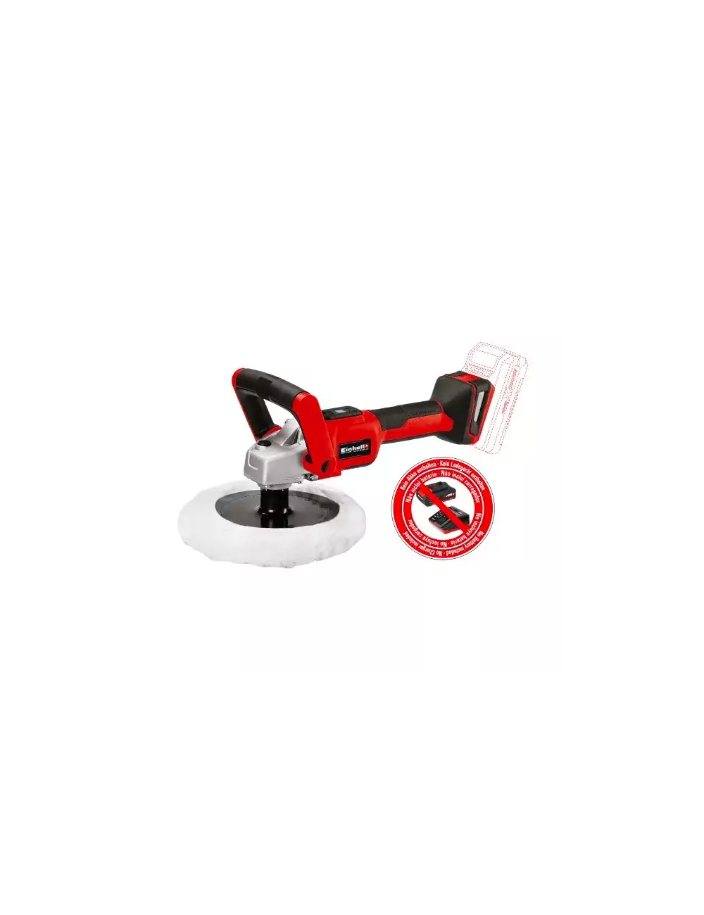 EINHELL POLERKA KĄTOWA CE-CP 18 180 Li E-Solo