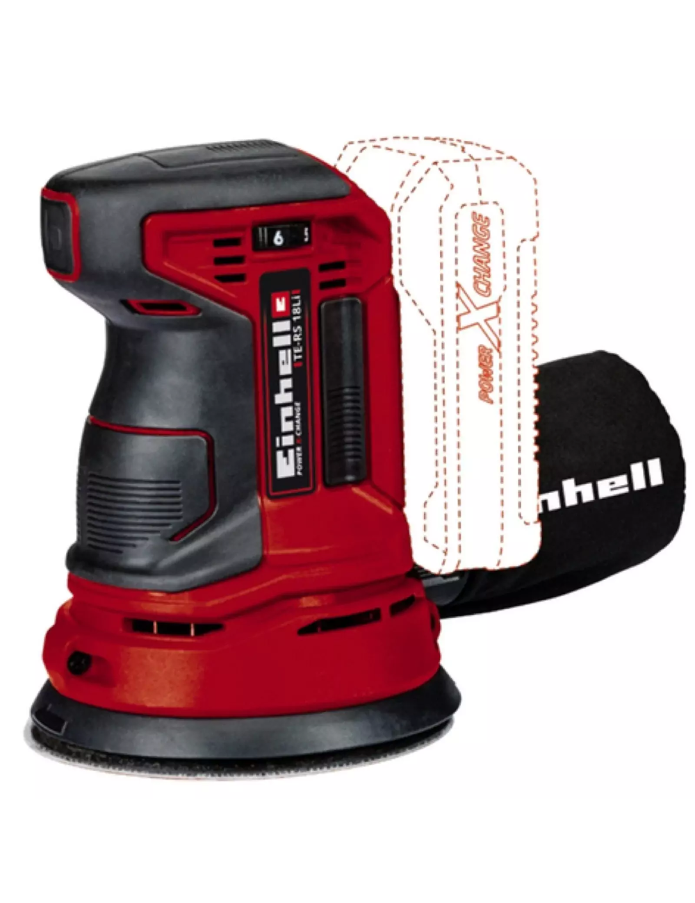 EINHELL SZLIFIERKA MIMOŚRODOWA TE-RS 18 Li-Solo