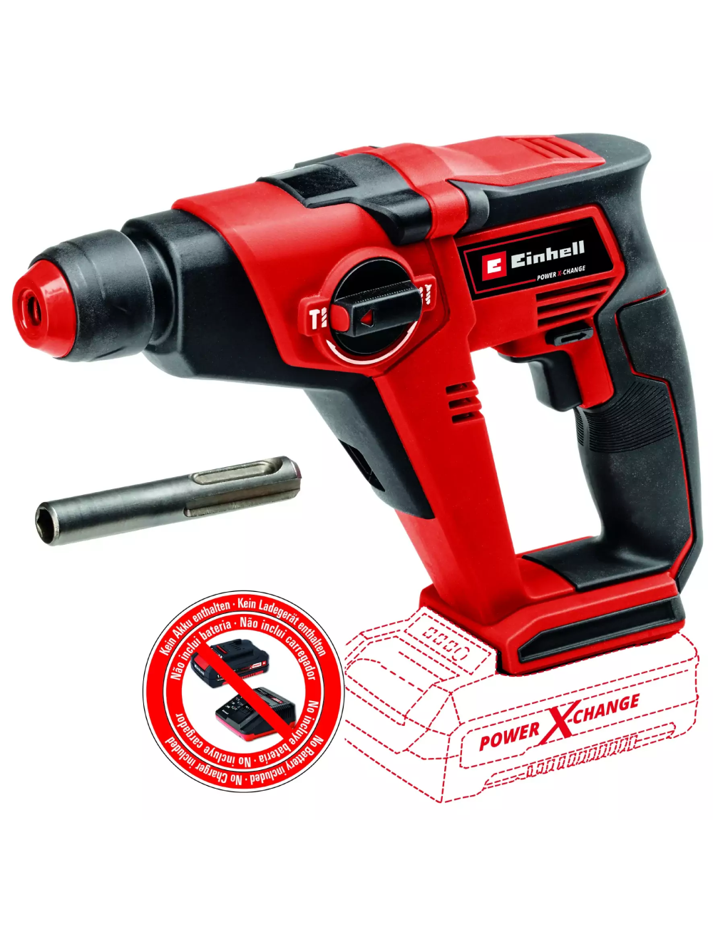 EINHELL MŁOT UDAROWY TE-HD 18 12 Li-Solo