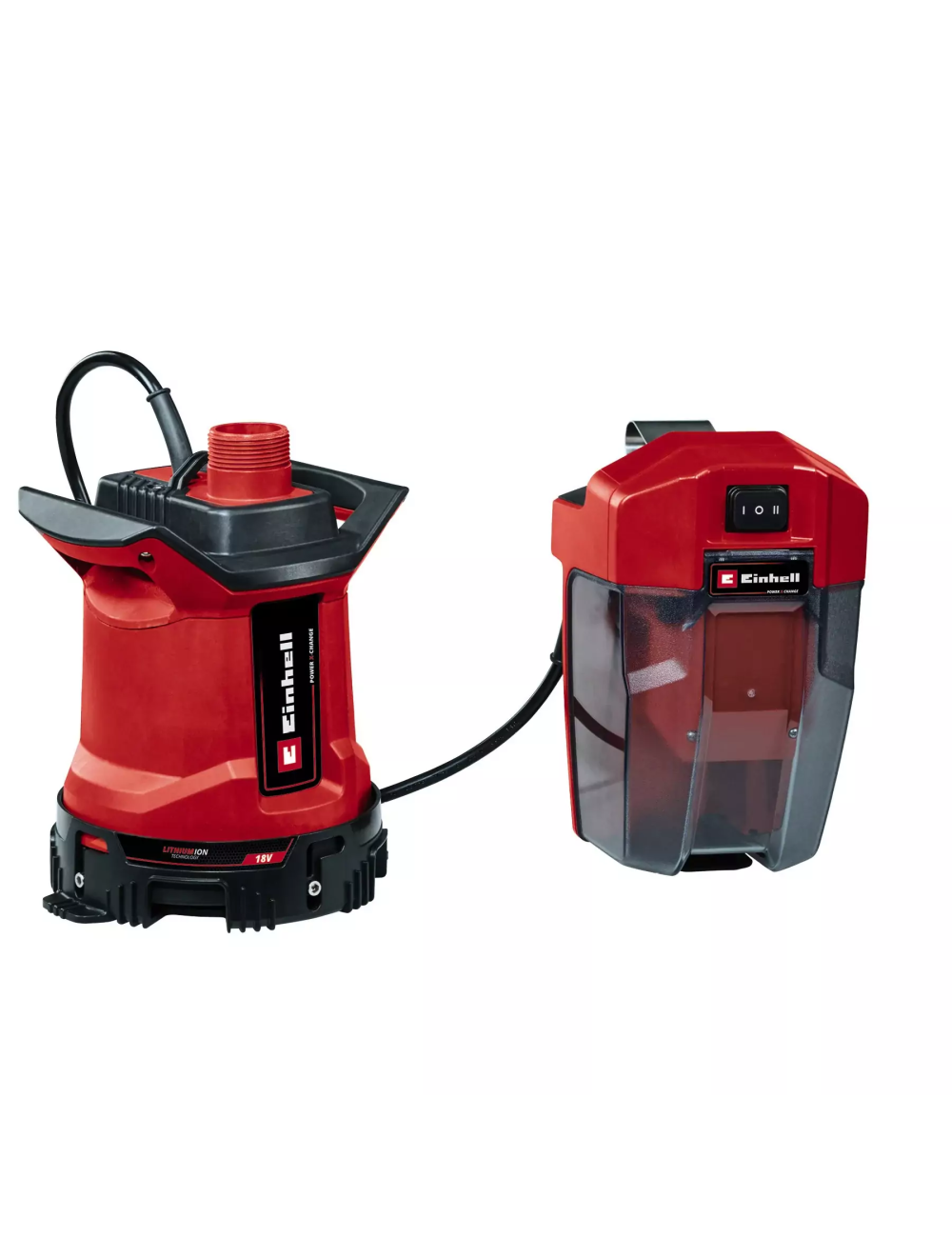 EINHELL POMPA ZANURZENIOWA DO BRUDNEJ WODY GE-SP 18 25 LL Li Solo