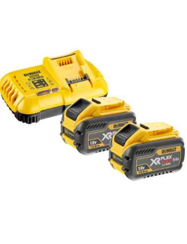 DEWALT AKUMULATOR 18 54V 12,0 4,0Ah FV DCB548 x2 + ŁADOWARKA DCB118