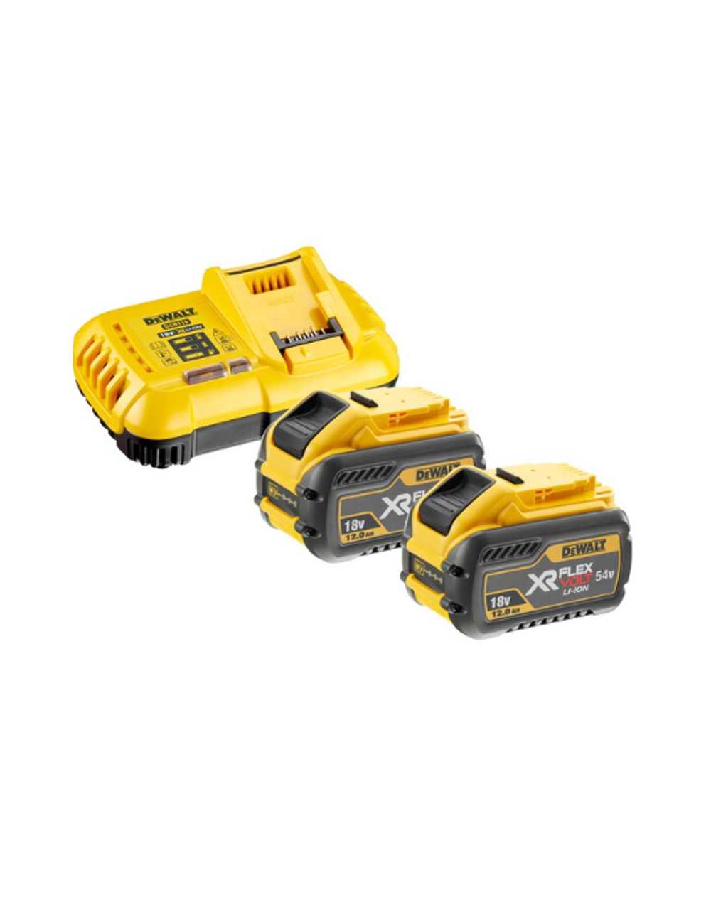 DEWALT AKUMULATOR 18 54V 12,0 4,0Ah FV DCB548 x2 + ŁADOWARKA DCB118