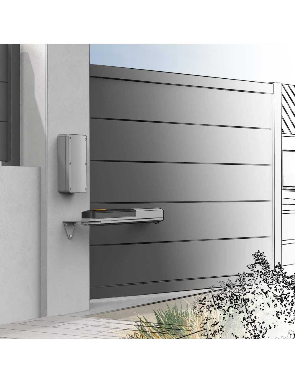 ORNO NAPĘD DO BRAMY DWUSKRZYDŁOWEJ EXTEL 250 KG WI-FI