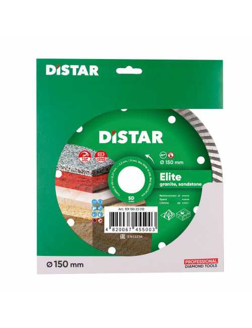 DISTAR TARCZA DIAMENTOWA ELITE 150 x 2,2 x 22,23mm TURBO