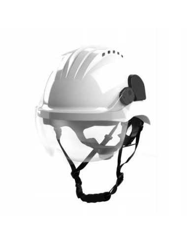 CLIMAX KASK OCHRONNY CURRO-VISOR BIAŁY