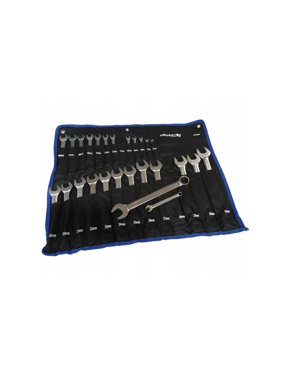 HOEGERT KLUCZ  KOMPLET PŁ-OCZ.  26szt. 6-32mm