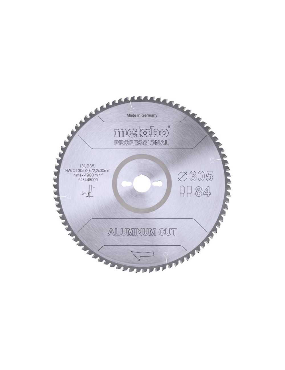 METABO PIŁA TARCZOWA FZ TZ 305x30x84z  ALUMINIUM CUT PROFESSIONAL