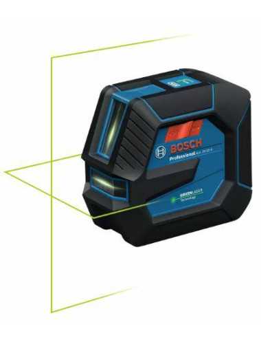 BOSCH LASER KRZYŻOWY GLL 20-22 G ZIELONY + UCHWYT LB 10 + STATYW BT 150