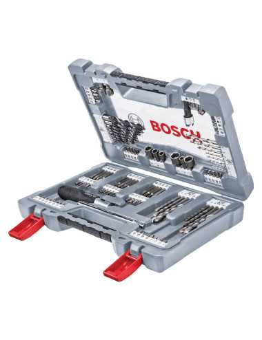 BOSCH ZESTAW WIERTŁA + KOŃCÓWKI 105cz.