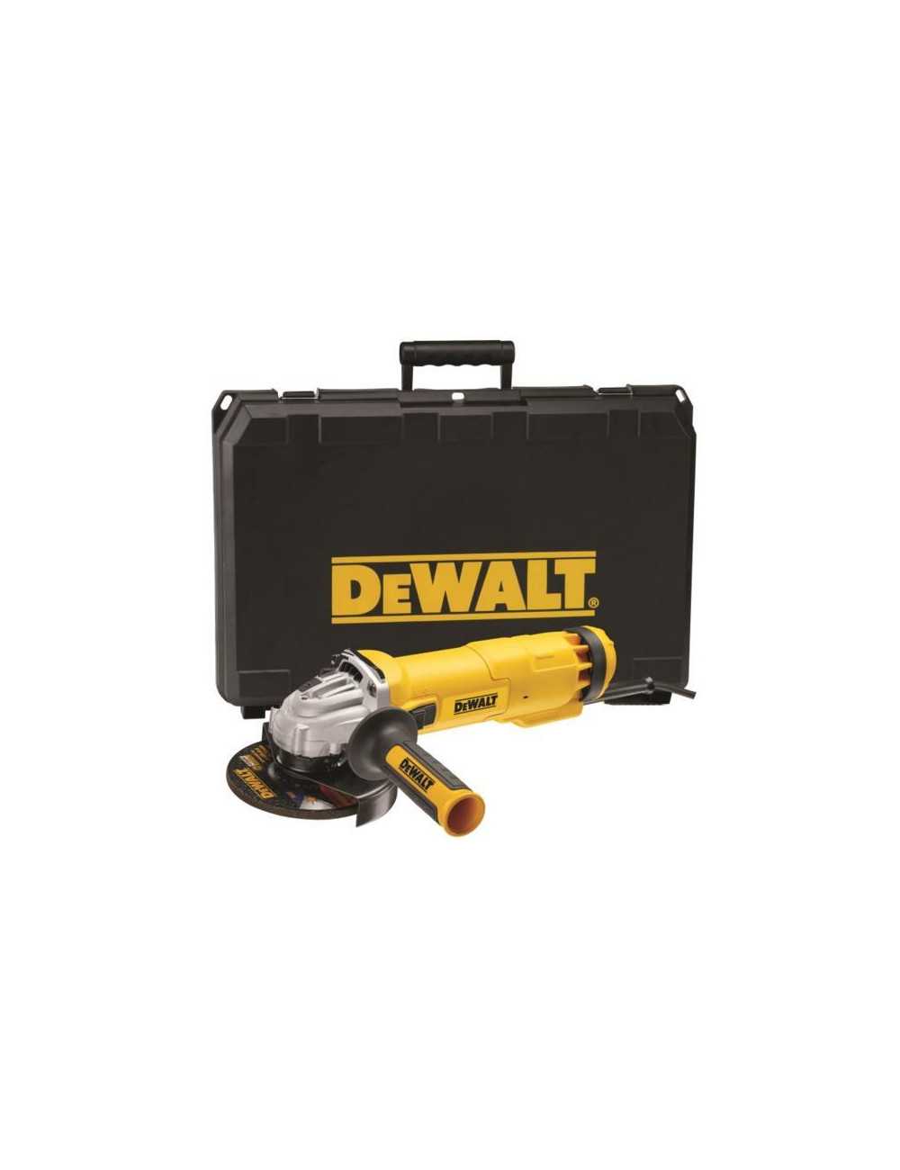 DEWALT SZLIFIERKA KĄTOWA 1400W 125mm WALIZKA DWE4237K