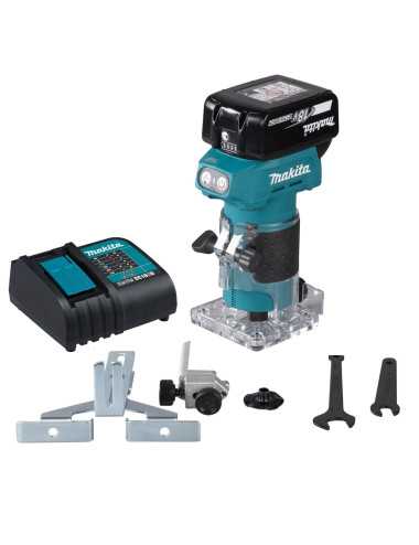 MAKITA FREZARKO WYCINARKA 18V LXT DRT52SF 3AH ŁADOWARKA