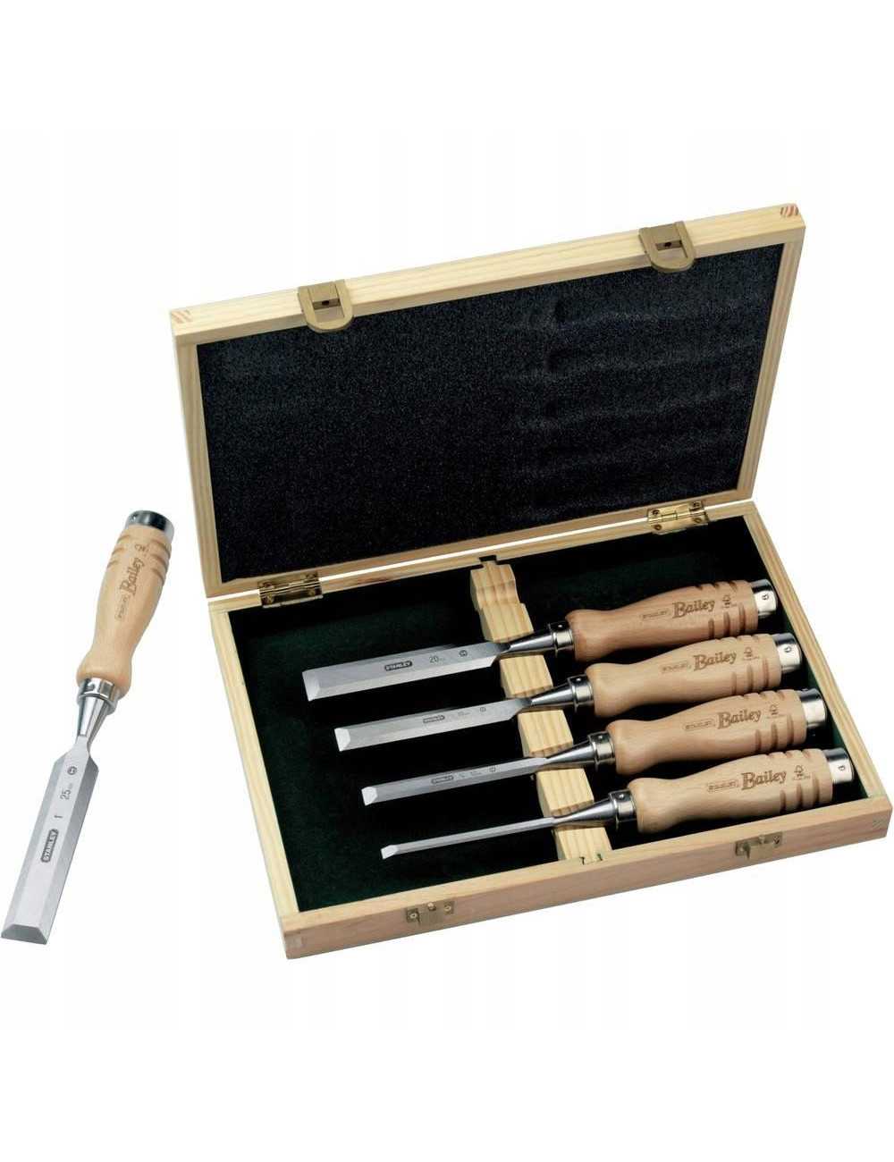 STANLEY ZESTAW DŁUT, 5 X  DŁUTO BAILEY