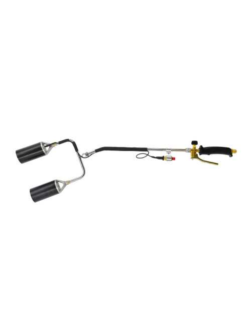 AWTOOLS PALNIK DEKARSKI DŁUGI Z DWOMA DYSZAMI - PIEZO