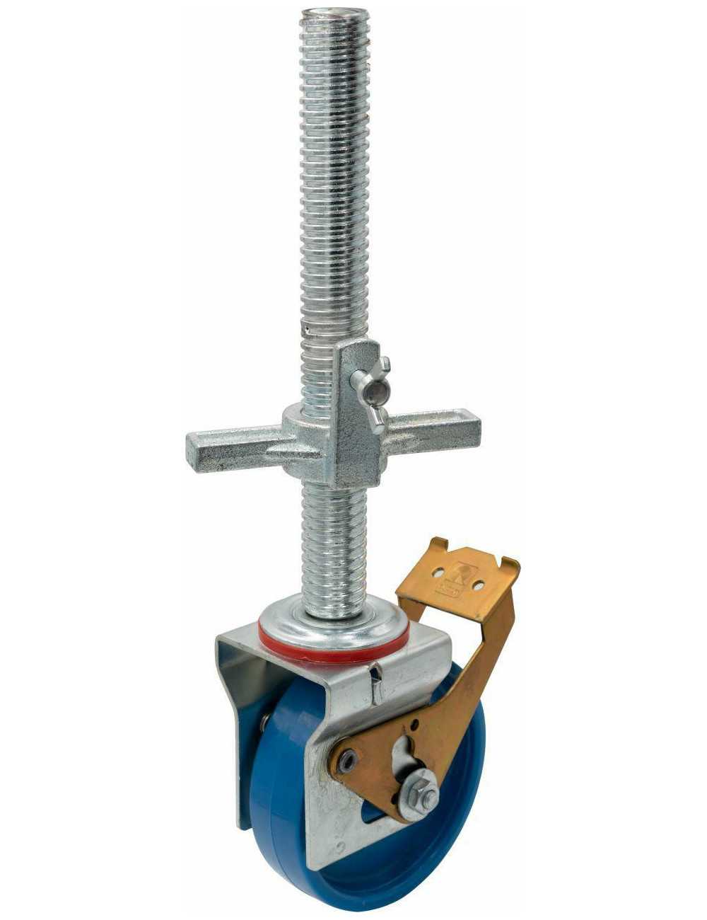 KRAUSE KÓŁKO DO RUSZTOWAŃ fi 150mm Z REGULACJĄ WYSOKOŚCI