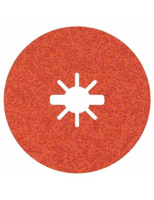 BOSCH FIBRA KRĄŻEK X-LOCK INOX 125 gr. 36 R782  25szt.