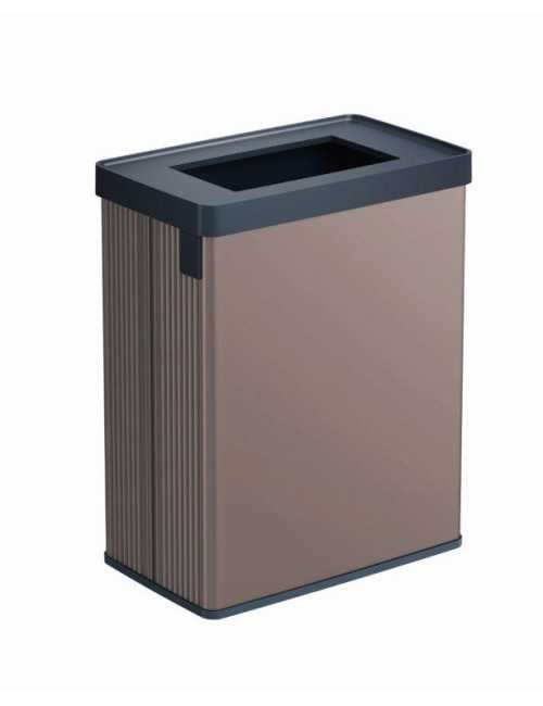 FISKARS CURVER KOSZ NA ŚMIECI VERTO 54L PERŁOWY RÓŻOWY