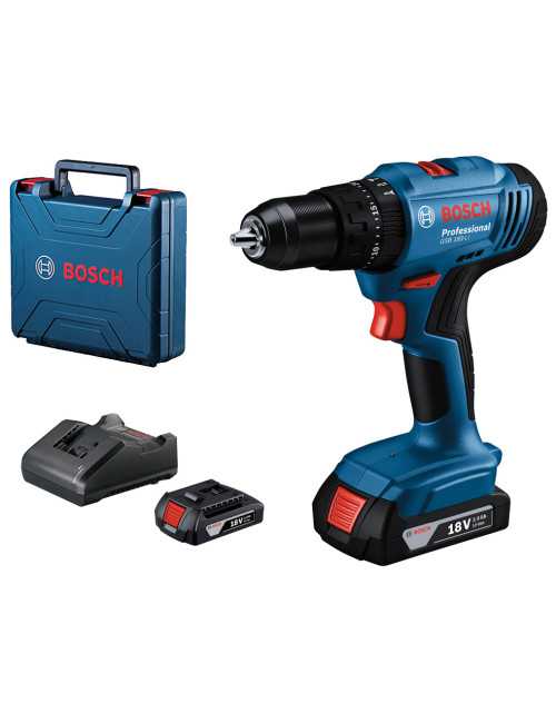 BOSCH WKRĘTARKA UDAROWA GSB 183-LI 2x2,0Ah 56 21Nm WALIZKA