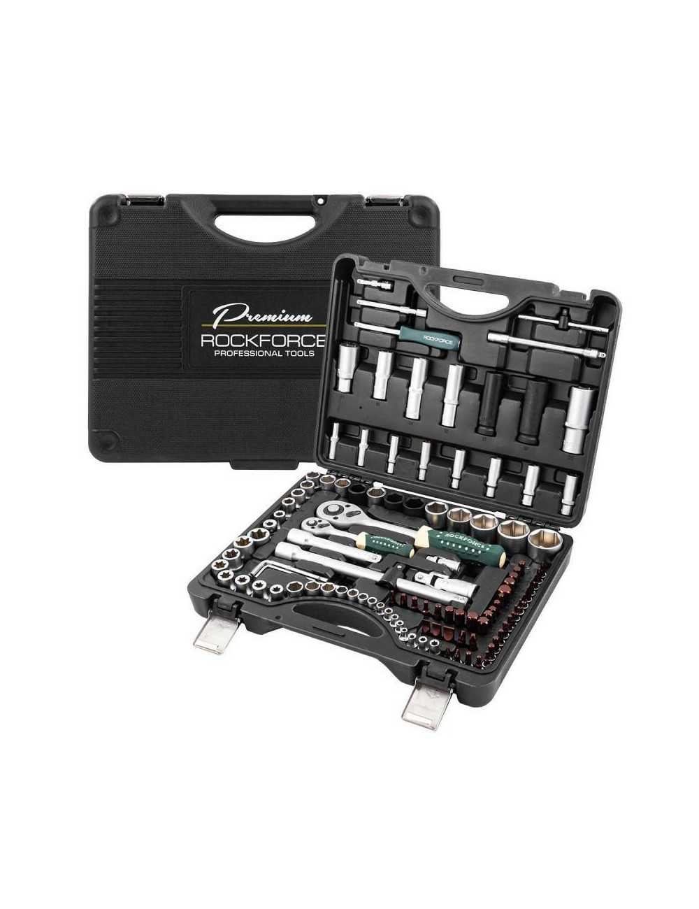 ROCKFORCE ZESTAW KLUCZY 108el. +6el.