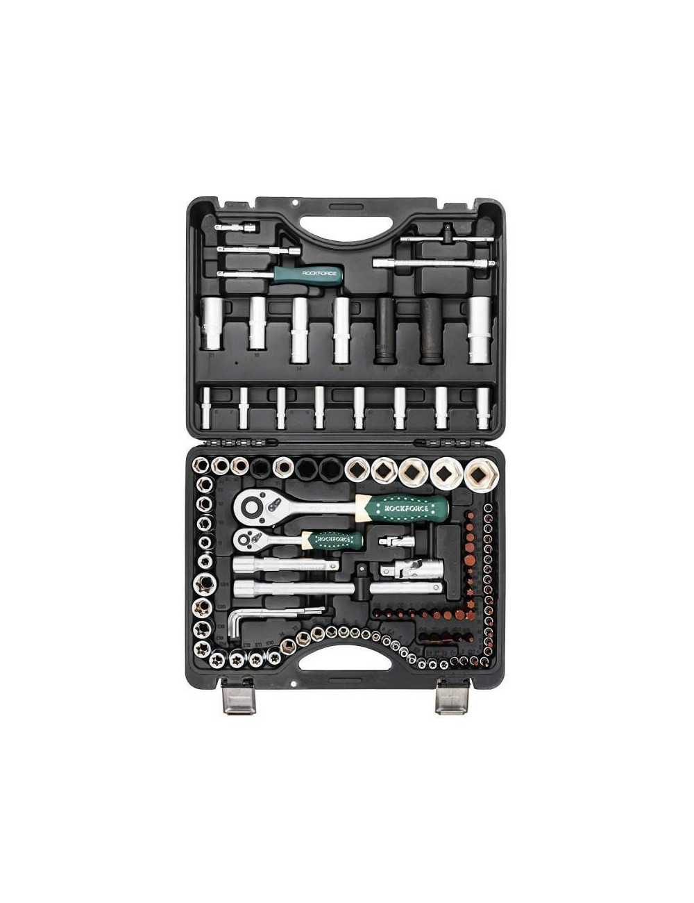 ROCKFORCE ZESTAW KLUCZY 108el. +6el.