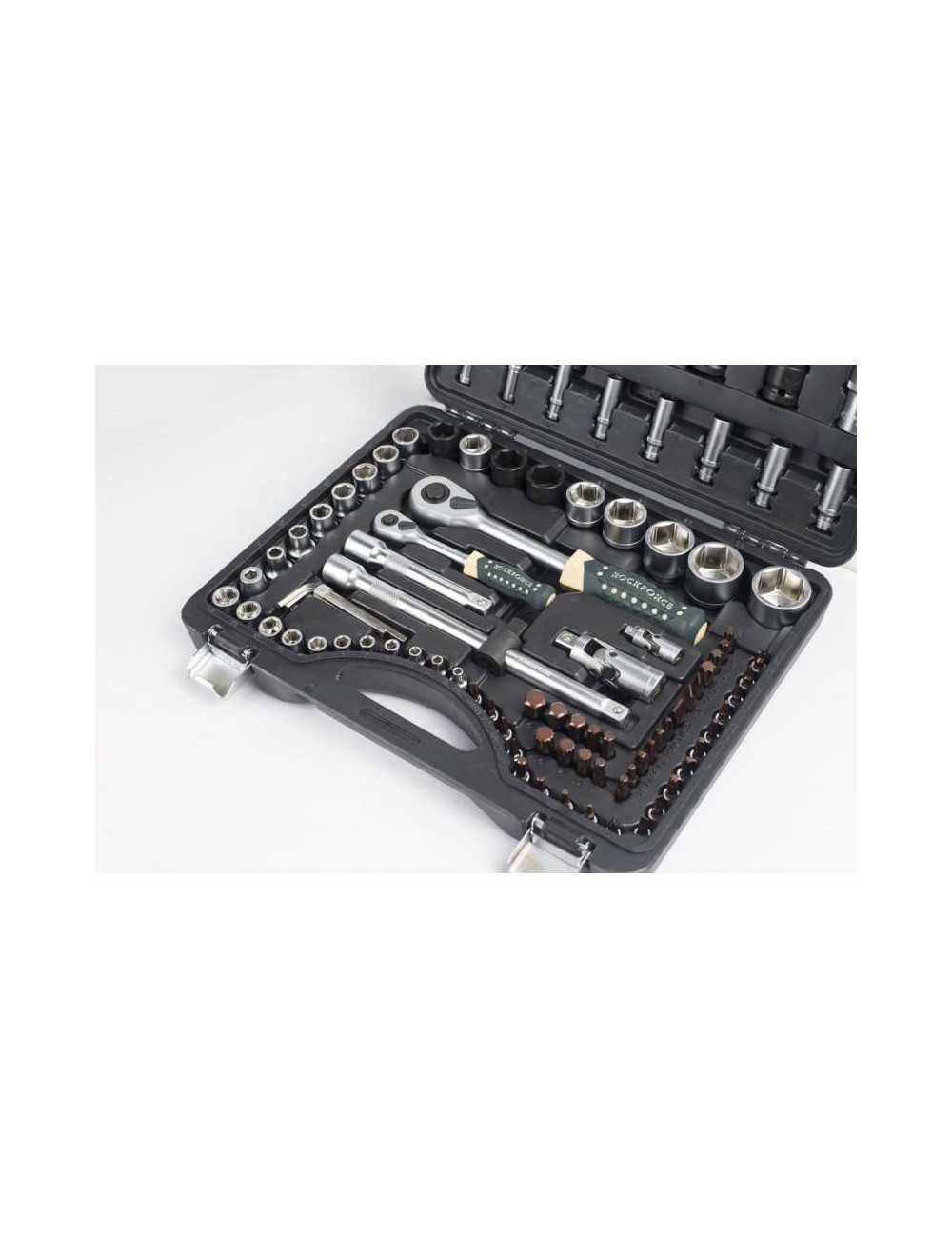 ROCKFORCE ZESTAW KLUCZY 108el. +6el.