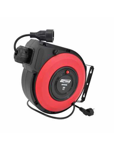 AWTOOLS PRZEDŁUŻACZ ELEKTRYCZNY NA ZWIJAKU AUTOMATYCZNY 20m 3x1,5 mm