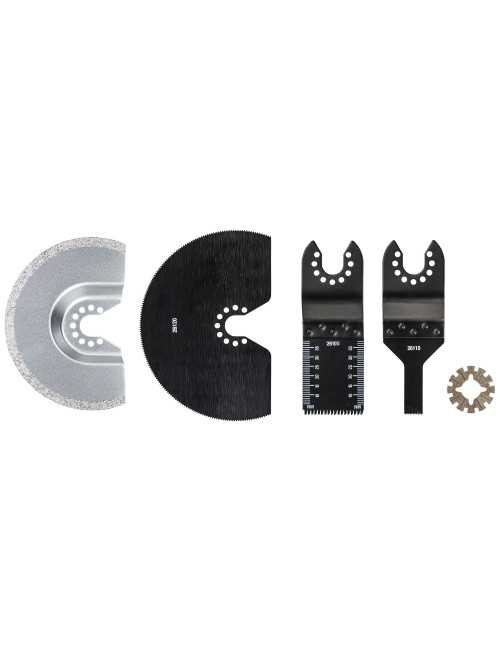 IRWIN BRZESZCZOT DO WIELOFUNKCYJNEJ SZLIFIERKI OSCYLACYJNEJ  KOMPLET  4szt. do cięcia drewna, płyt gipsow