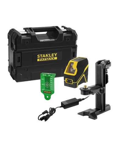 STANLEY LASER KRZYŻOWY FATMAX ZIELONY Li-ION 30m