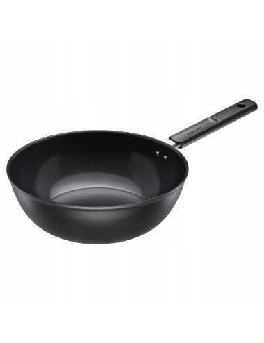 FISKARS WOK 28 CM (4,5 L) Z POWŁOKĄ NIEPRZYWIERAJĄCĄ HARD FACE