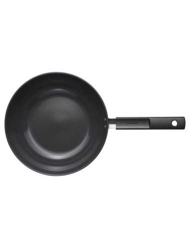 FISKARS WOK 28 CM (4,5 L) Z POWŁOKĄ NIEPRZYWIERAJĄCĄ HARD FACE