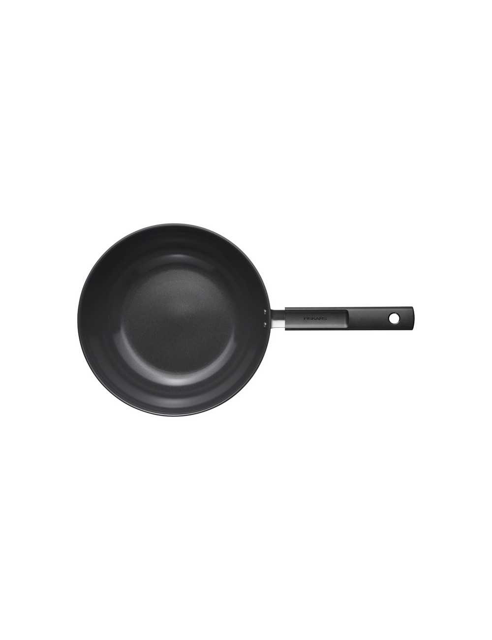 FISKARS WOK 28 CM (4,5 L) Z POWŁOKĄ NIEPRZYWIERAJĄCĄ HARD FACE