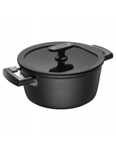 FISKARS GARNEK 3,5 L Z POWŁOKĄ NIEPRZYWIERAJĄCĄ I Z POKRYWKĄ HARD FACE