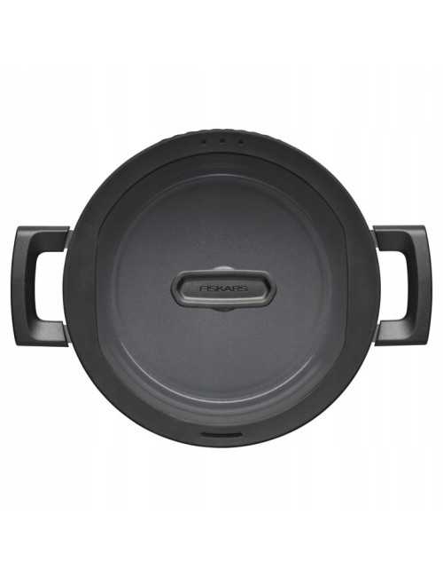 FISKARS GARNEK 3,5 L Z POWŁOKĄ NIEPRZYWIERAJĄCĄ I Z POKRYWKĄ HARD FACE