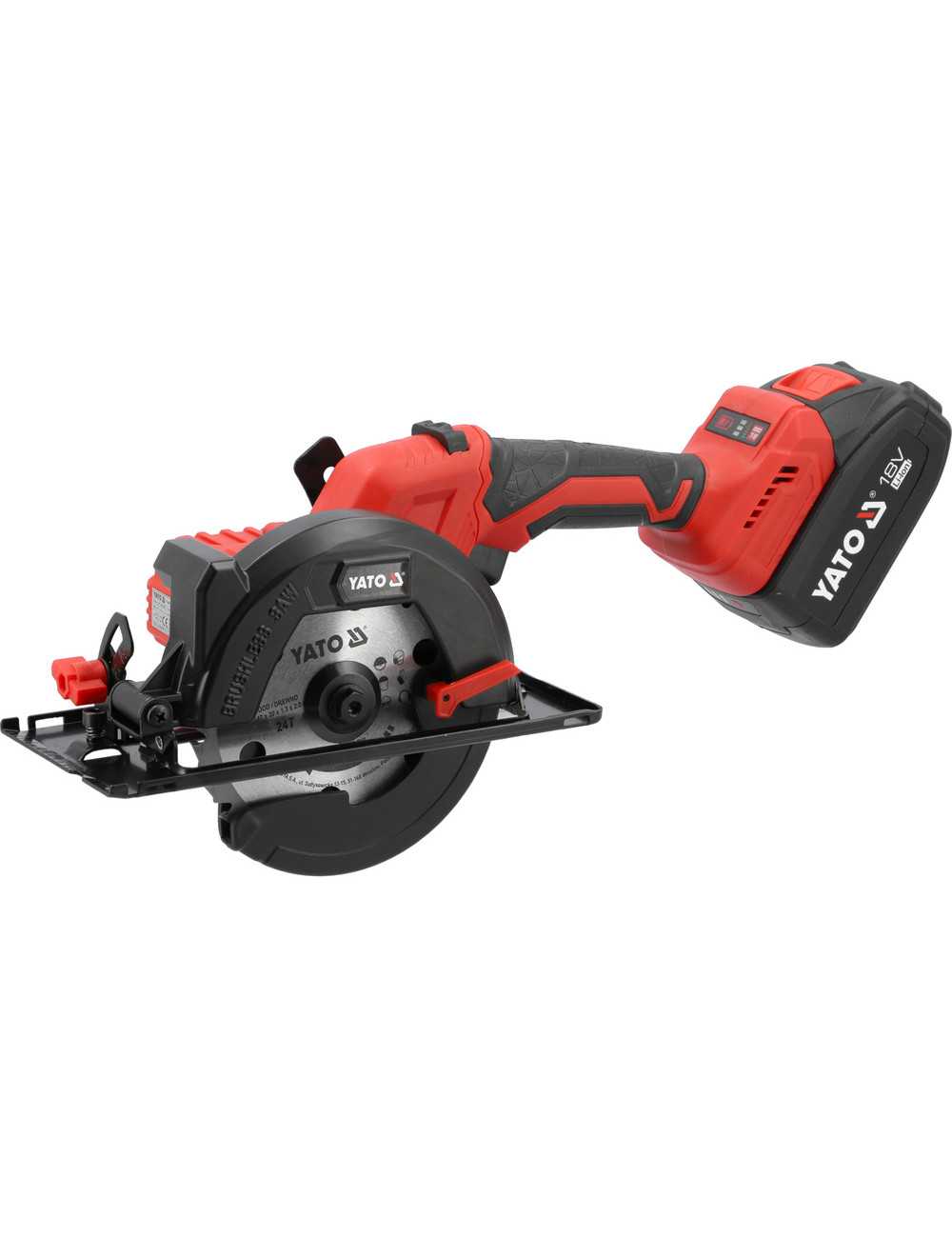 YATO PILARKA BEZSZCZOTKOWA 18V 140mm 2x4,0Ah YT-8281185